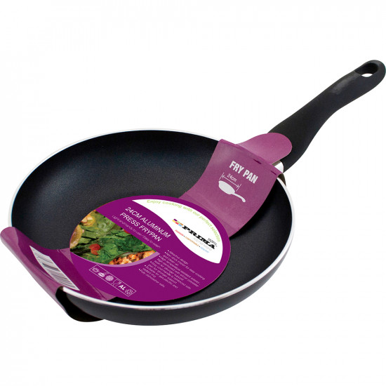 Aluminium Non Stick Coated Cooking Frying Pan Kitchen Frypan Soft Touch Handle image