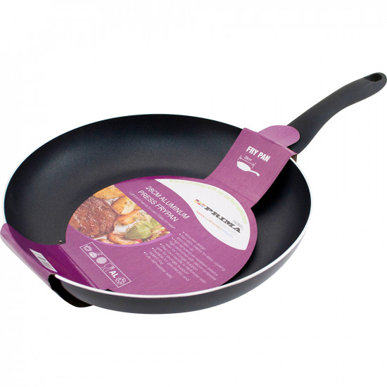 Aluminium Non Stick Coated Cooking Frying Pan Kitchen Frypan Soft Touch Handle image