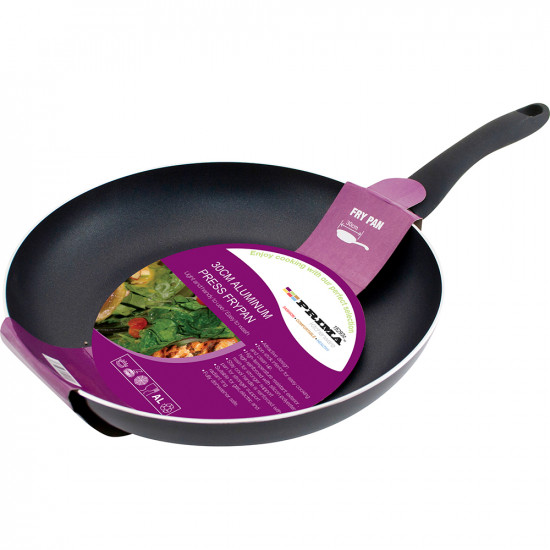Aluminium Non Stick Coated Cooking Frying Pan Kitchen Frypan Soft Touch Handle Kitchenware, Cookware image