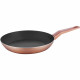 New Copper Effect Aluminium Non Stick Frying Pan Saucepan Cooking Kitchen Kitchenware, Cookware image