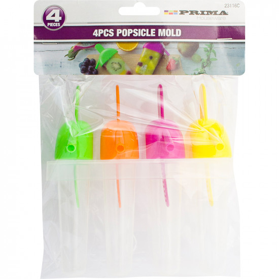 New 16Pc Plastic Popsicle Mold Ice Cream Lolly Kitchen Diy Pop Frozen Sticks Kitchenware, Disposables image
