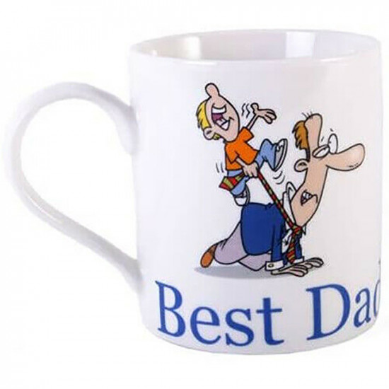 New Best Dad Mug Coffee Cup Tea Mugs Xmas Gift Novelty Home Office Fathers Day image