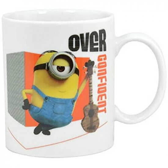 New Despicable Me Minions Over Confident Mug Cup Xmas Gift Coffee Tea Hot Drinks image