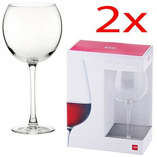 New Set Of 2 Large Wine Glass Champagne Drink Glassware Dinner Party 675Ml Gin Kitchenware, Glassware image
