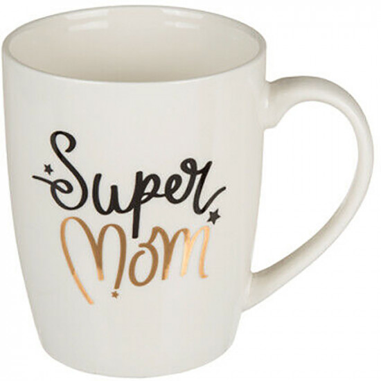 New Super Mom Coffee Tea Hot Drinks Mug Cup Kitchen China Xmas Gift Mothers Day Kitchenware, Glassware image