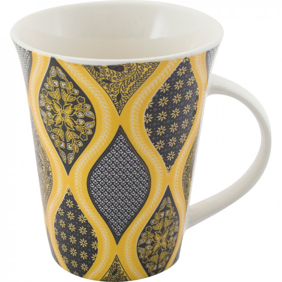 Set Of 4 Pattern Mugs Coffee Tea Hot Drinks Home Office Gift Set Kitchen Ceramic Kitchenware, Glassware image