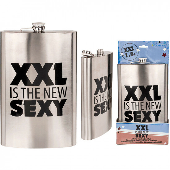 Xxl Is The New Sexy Travel Mug Hot Alcohol Drinks Outdoor Thermal Cup Flask New Kitchenware, Glassware image