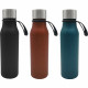 500Ml Stainless Steel Water Bottle Double Wall Vacuum Insulated Gym Metal Flask image