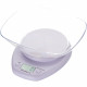 New 5Kg Electronic Kitchen Scale Lcd Weighing Cooking Clear Bowl Food Digital image