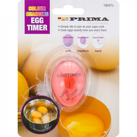 New Colour Changing Egg Timer Kitchen Cooking Perfect Boil Tool Soft Medium Hard image
