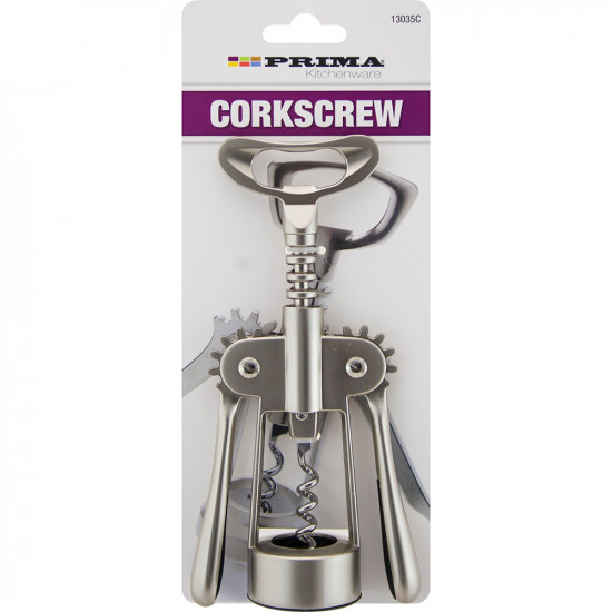 New Heavy Duty Corkscrew With Levers Kitchen Tool Wine Bottle Opener Easy Fast image