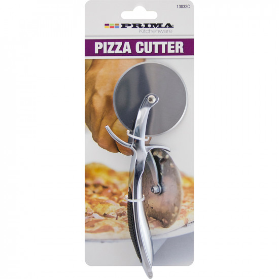 New Stainless Steel Pizza Cutter Tool Blade Handle Grip Round Wheel Slicer Tool Kitchenware, Tools & Gadgets image