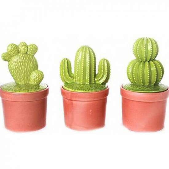 Cactus In A Pot Decoration Desk Bedroom Display Home Decor Ornament Xmas Gift image