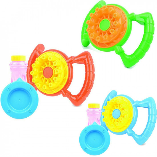 Steering Wheel Bubble Blower Machine Kids Gift Summer Garden Fun Outdoor New Toy Seasonal, Garden & Outdoor image