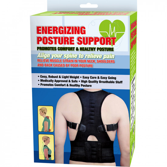 Energising Posture Support Spine Slouching Energizing Intelligent Postures Seasonal, Health Care image