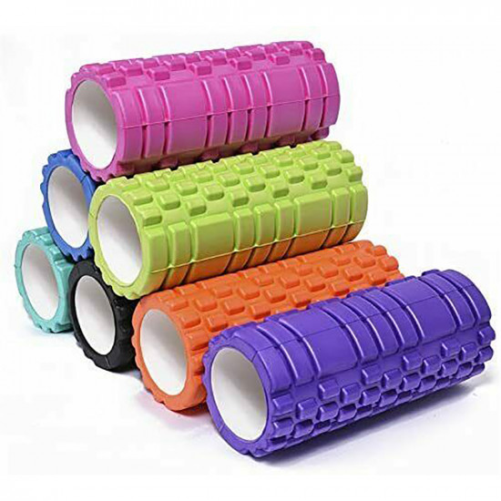 Foam Roller For Massage Yoga Pilates Rehab Crossfit Therapy Injury Trigger Point Seasonal, Health Care image