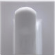 New Set Of 100 Self Adhesive Hooks Large Square White Wall Door Peg Sticky Hang image
