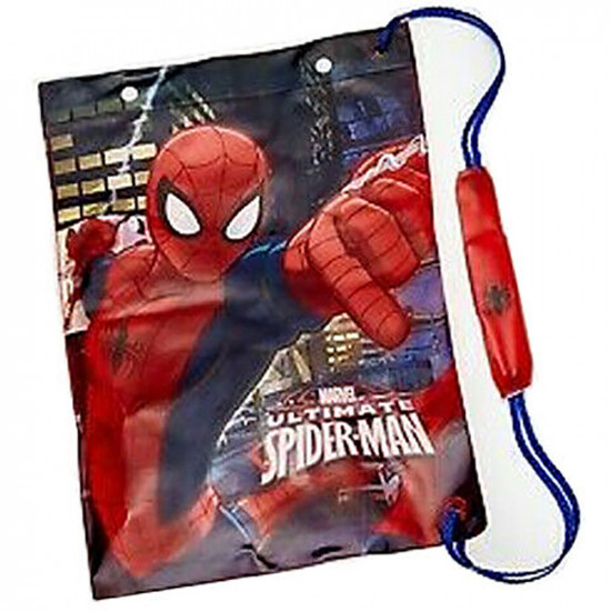 Marvel Spiderman Drawstring School Sports Gym & Swimming Bag Kids Xmas Gift New image