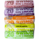 New Pack Of 100 Swing Bin Liners Scented With Tie Handles Heavy Duty Rubbish image
