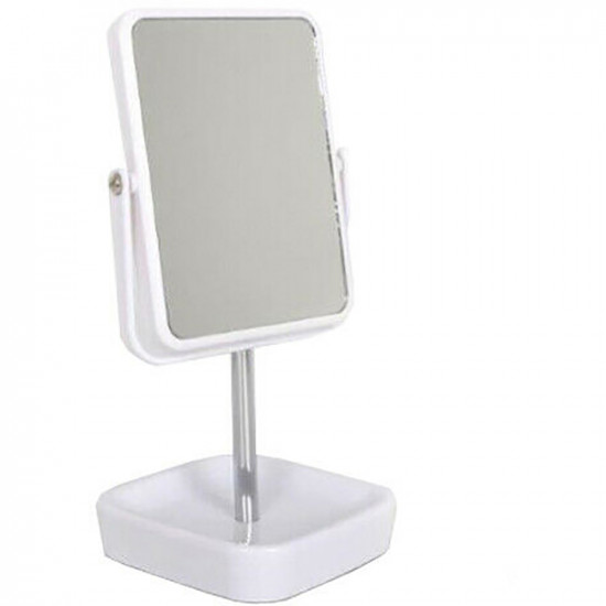 New White Vanity Bathroom Make Up Dressing Table Mirror Portable Travel Gift Seasonal, Storage Products image