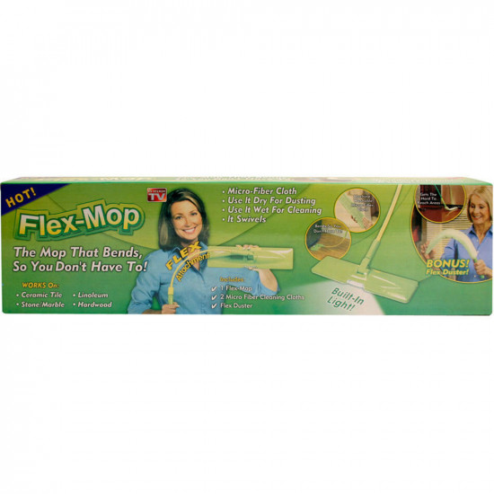 Fleximop Cleaner Duster Floor Flexi Mop As Seen On Tv image