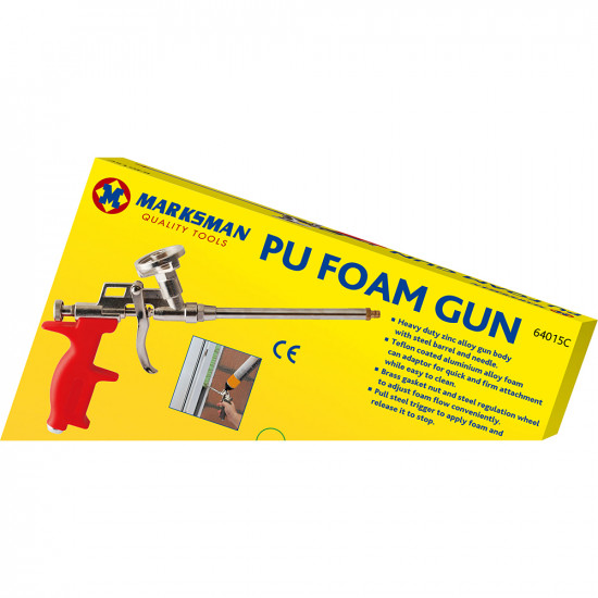 Foam Pu Gun Grade Applicator Heavy Duty Chrome Bondit Professional Expanding Tools & DIY, Building Tools image
