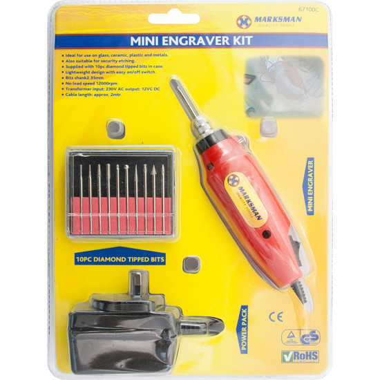 Mini Engraver Kit For Craft Glass Ceramic Metal Machine Drill Tool Engraving New Tools & DIY, Cutting Tools image