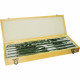 12Pc Sds Drill Bit Masonry Wall Chisel Set In Wooden Box New U Groove Point Flat Tools & DIY, Drill Bits & Routers image