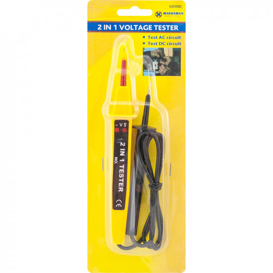 2 X 2 In 1 Tester Voltage Ac Dc Electric Pen Mains Socket Power 380V Diy Circuit Tools & DIY, General Hardware image