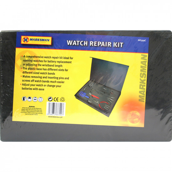 30Pc Watch Repair Tool Kit Watchmaker Set Fix Wrist New image