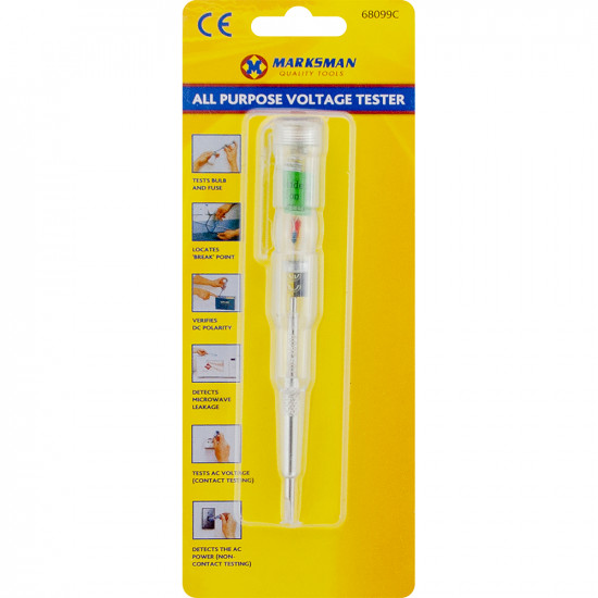 All Weather Water Resistant Electrical Voltage Tester Screwdriver Ac Dc New Tools & DIY, General Hardware image
