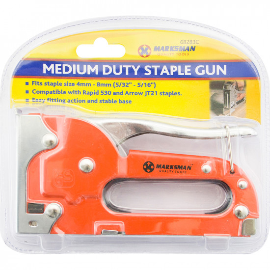 New Light Duty Medium Staple Gun Nails Diy Tacker Craft Staples Metal Tool Tools & DIY, General Hardware image
