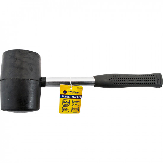 New Rubber Mallet 32Oz Hammer Construction Hand Tool Diy Grip Garage Work image