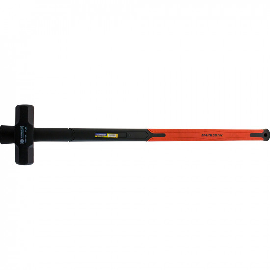 Sledge Hammer Long Handle Grip With Fibreglass Rubber Shaft Diy Hardware 10Lb Tools & DIY, Hammers image