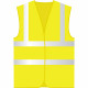 4 X Hi Viz Vest High Vis Safety En471 Waistcoat Visibility Jacket Reflective New Tools & DIY, Security Products image
