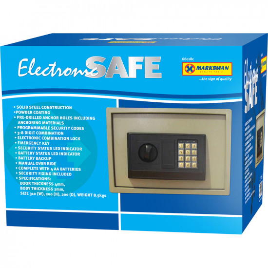 Secure Electronic Digital Steel Safe High Security Home Money Cash Box Work New image