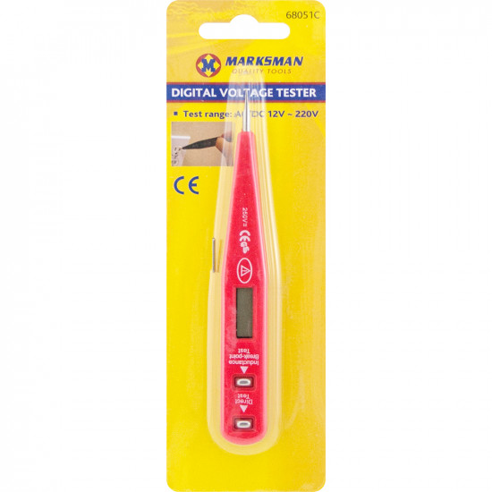 3 X Digital Voltage Tester Ac Dc Testing Pen Electric Detector Lcd 12V 250V New Tools & DIY, Tools & Gadgets image