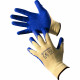 12 Pairs Latex Coated Nylon Work Gloves Safety Garden Grip Builders Quality New image