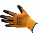 New Set Of 12 Latex Coated Builders Garden Work Gardening Gloves Grip Large Workwear, Work Gloves image