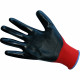 New Set Of 12 Nitrile Coated Mechanic Work Gardening Gloves Grip Safety Medium image
