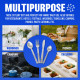 48Pc Cutlery Set Kitchen Stainless Steel Tableware Dining Kit Spoon Fork Knife Kitchenware, Cutlery Sets image
