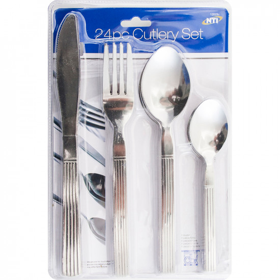 48Pc Cutlery Set Kitchen Stainless Steel Tableware Dining Kit Spoon Fork Knife