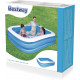 Bestway Family Fun Pool Inflatable Garden Summer Paddling 2.11M X 1.32M X 46Cm Garden & Outdoor, Swimming Pools image