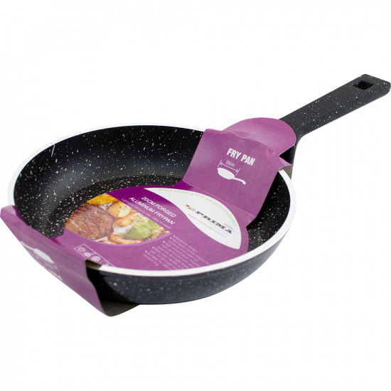 Aluminium Non Stick Forged Marble Coated Cooking Frying Pan Kitchen Frypans Soft