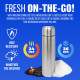 New 1L Stainless Steel Flask Hot Cold Tea Drink Thermos Vacuum Bottle Carry Case Kitchenware, Kettles & Flasks image