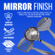6Pc Stainless Steel Kitchen Cooking Tool Utensil Set Spoon Fork Ladle Turner New image
