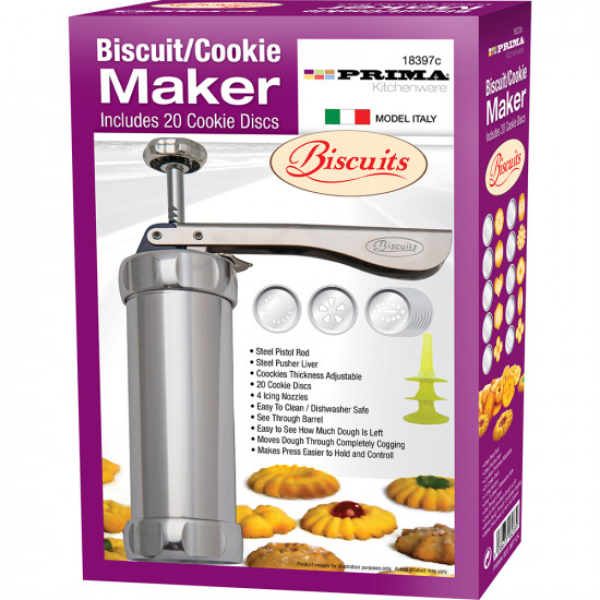 25Pc Biscuit Maker Shaper Cake Cutter Decorating Set Cookie Press Pump Machine