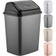 New 27L Plastic Flip Top Waste Bin Swing Lid Garbage Rubbish Kitchen Dustbin Household, Storage image