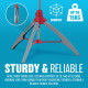 Portable Heavy Duty Clothes Airer Laundry Dryer Hanger Folding Stand Rack Home image