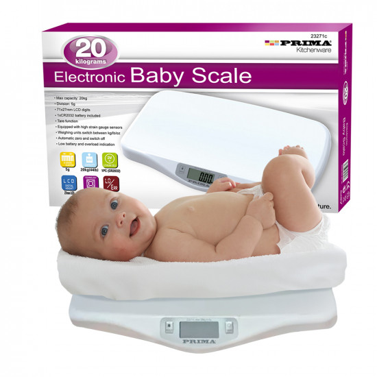 20Kg Electronic Baby Weighing Scale Infant Pet Bathroom Toddler Digital Home New image